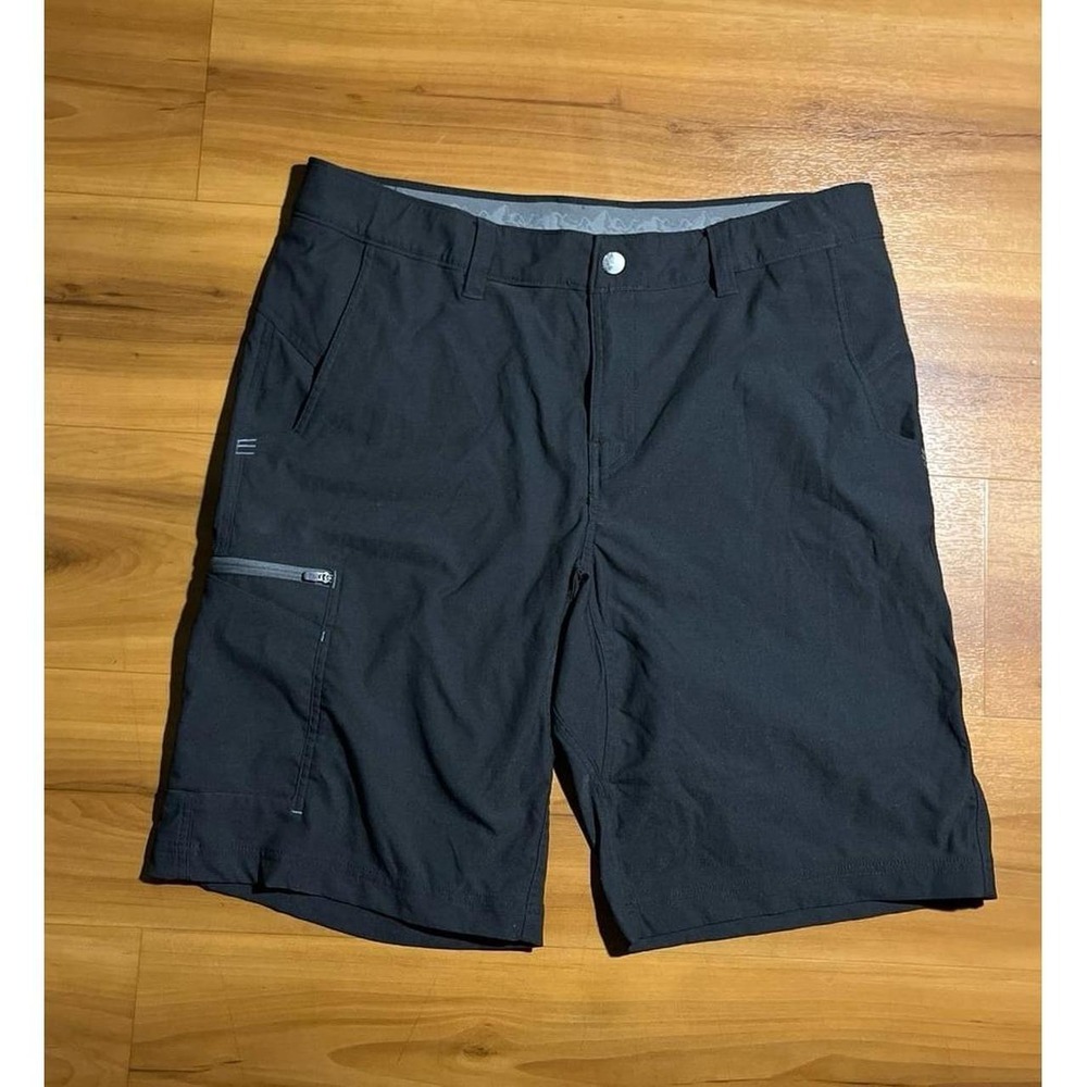 Mens Stio Hiking Trail Cargo Performance Utility Shorts